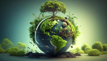 World Health Nature Background - photo