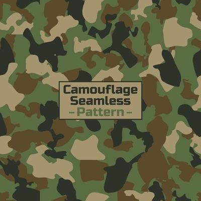 Texture military camouflage seamless pattern. Abstract army and hunting masking ornament. Seamless pattern
