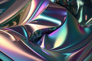 iridescent foil texture wallpaper texture. Illustration photo