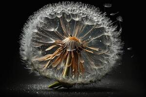 Dandelion Flower. Illustration photo