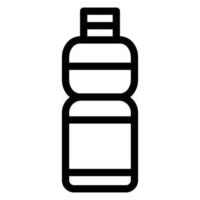 icono de botella de plastico vector