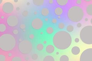 Colorful polka dot backdrop and background photo