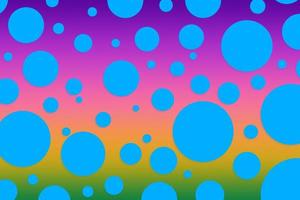 Colorful polka dot backdrop and background photo