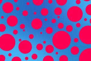 Colorful polka dot backdrop and background photo