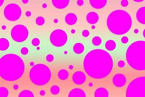 Colorful polka dot backdrop and background photo