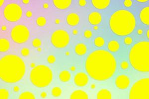 Colorful polka dot backdrop and background photo