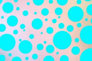 Colorful polka dot backdrop and background photo