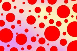 Colorful polka dot backdrop and background photo