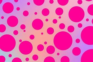 Colorful polka dot backdrop and background photo