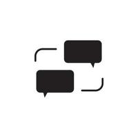 conversation chat bubble vector for Icon Website, UI Essential, Symbol, Presentation