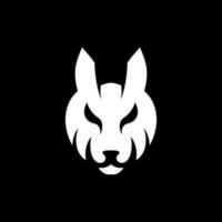 Animal wolf head beast modern creative logo vector