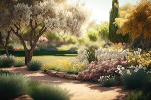 Spring Natural Background. Illustration photo