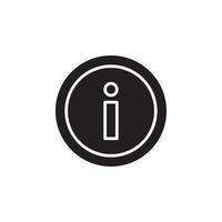Information sign vector for Icon Website, UI Essential, Symbol, Presentation