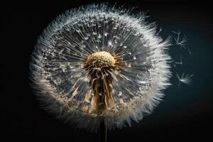 Dandelion Flower. Illustration photo