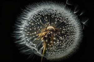 Dandelion Flower. Illustration photo