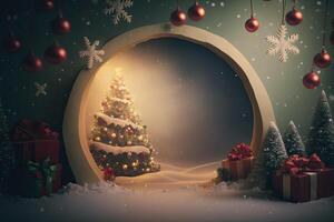 Merry Christmas background. Illustration photo