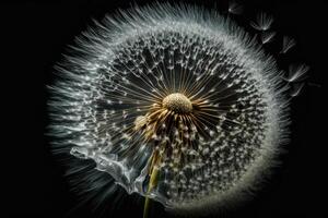 Dandelion Flower. Illustration photo