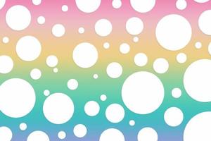 Colorful polka dot backdrop and background photo