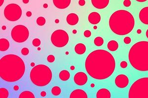 Colorful polka dot backdrop and background photo