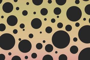 Colorful polka dot backdrop and background photo