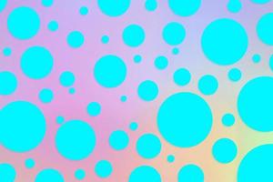 Colorful polka dot backdrop and background photo