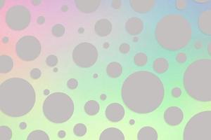 Colorful polka dot backdrop and background photo