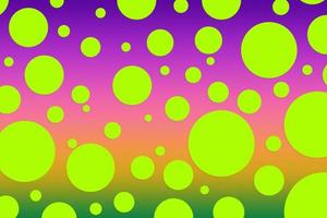 Colorful polka dot backdrop and background photo