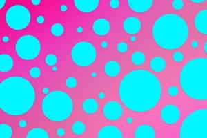 Colorful polka dot backdrop and background photo