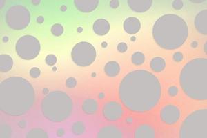 Colorful polka dot backdrop and background photo