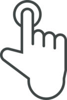 Hand cursor icon clip art png