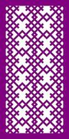Simple Vector Pattern for Laser Cutting, Decoration, and Ornament