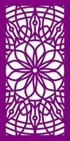 Simple Vector Pattern for Laser Cutting, Decoration, and Ornament