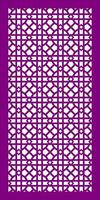 Simple Vector Pattern for Laser Cutting, Decoration, and Ornament