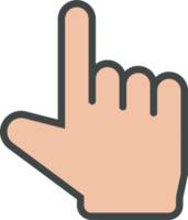 Hand cursor icon clip art png