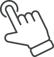 Hand cursor icon clip art png