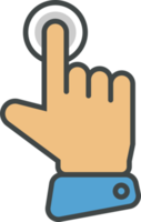 Hand cursor icon clip art png