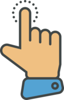 Hand cursor icon clip art png