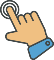 Hand cursor icon clip art png