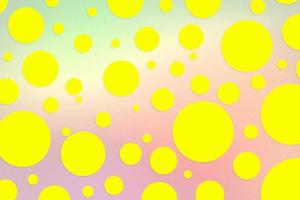 Colorful polka dot backdrop and background photo