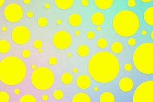 Colorful polka dot backdrop and background photo