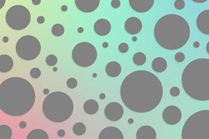 Colorful polka dot backdrop and background photo