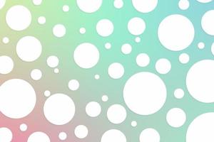 Colorful polka dot backdrop and background photo