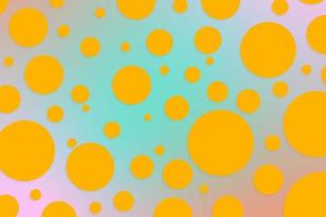 Colorful polka dot backdrop and background photo