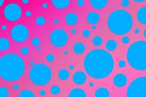 Colorful polka dot backdrop and background photo