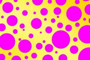 Colorful polka dot backdrop and background photo