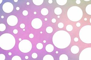 Colorful polka dot backdrop and background photo