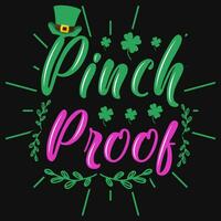 Irish S.t Patrick day tshirt design vector