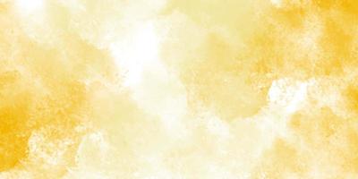 Yellow watercolor background for your design, watercolor background concept, vector. vector