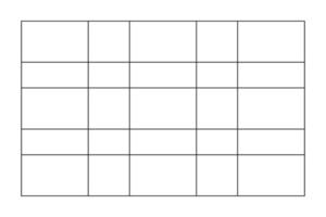 Golden ratio template. Method golden section. Fibonacci array, numbers. Golden proportions. Vector illustration.