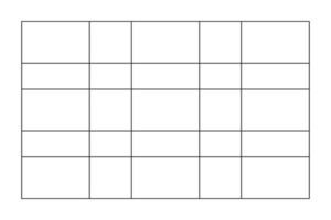 Golden ratio template. Method golden section. Fibonacci array, numbers. Golden proportions. Vector illustration.